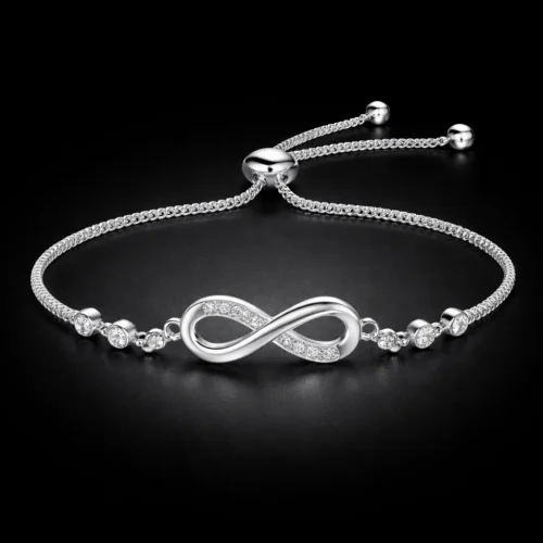 Gourmette Argent Infinia