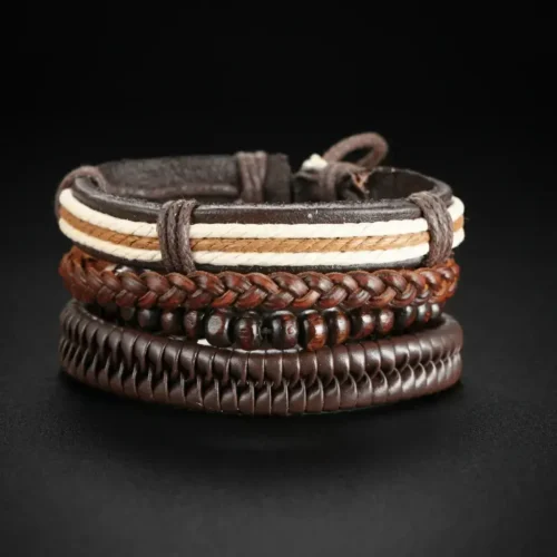 Bracelet Cuir marron
