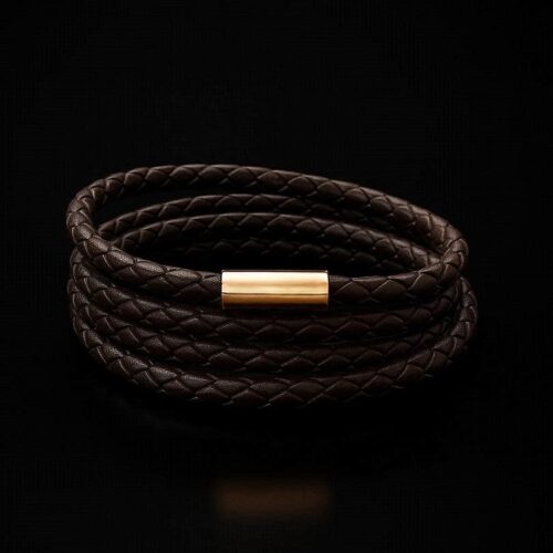 Bracelet Cuir Tressia