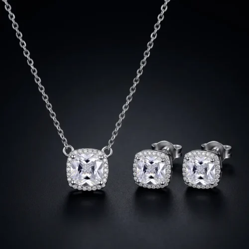 Ensemble Collier Boucles d'oreilles