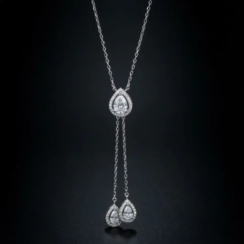 Collier Goutte Étincelante