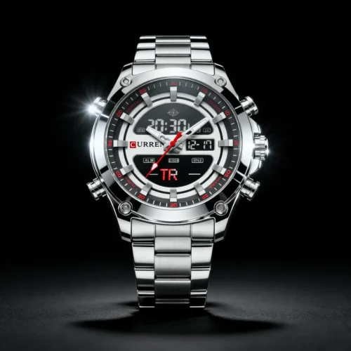 Montre Homme de Luxe Silver