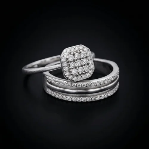 bague mariage argent 925 casablanca maroc