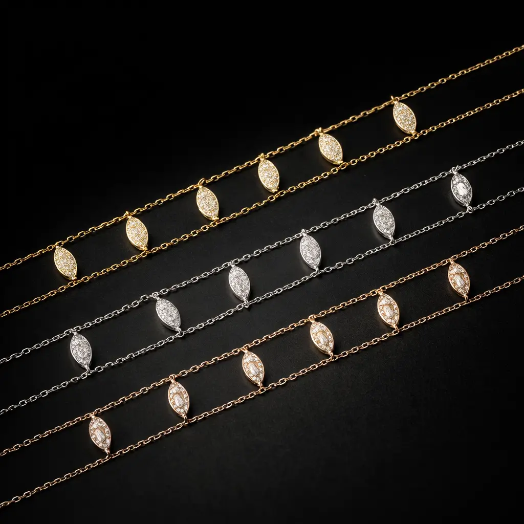 Choker Rhombus Argent 925