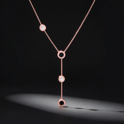 Collier Rose de minuit