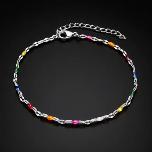 Bracelet de Cheville Zilverkleur