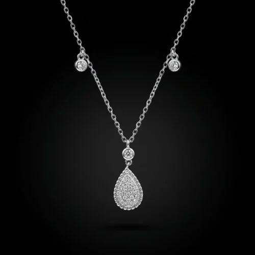 Collier Argent Astoria