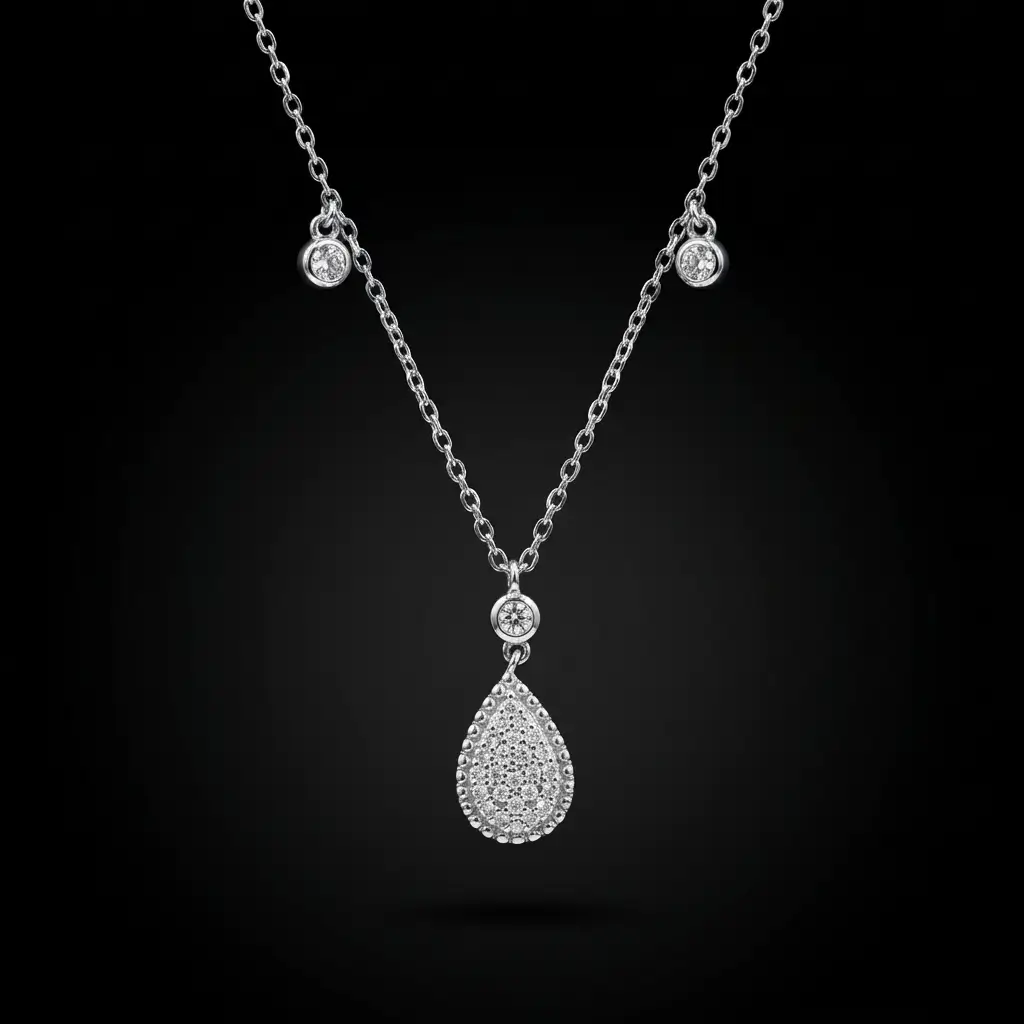 Collier Argent Astoria