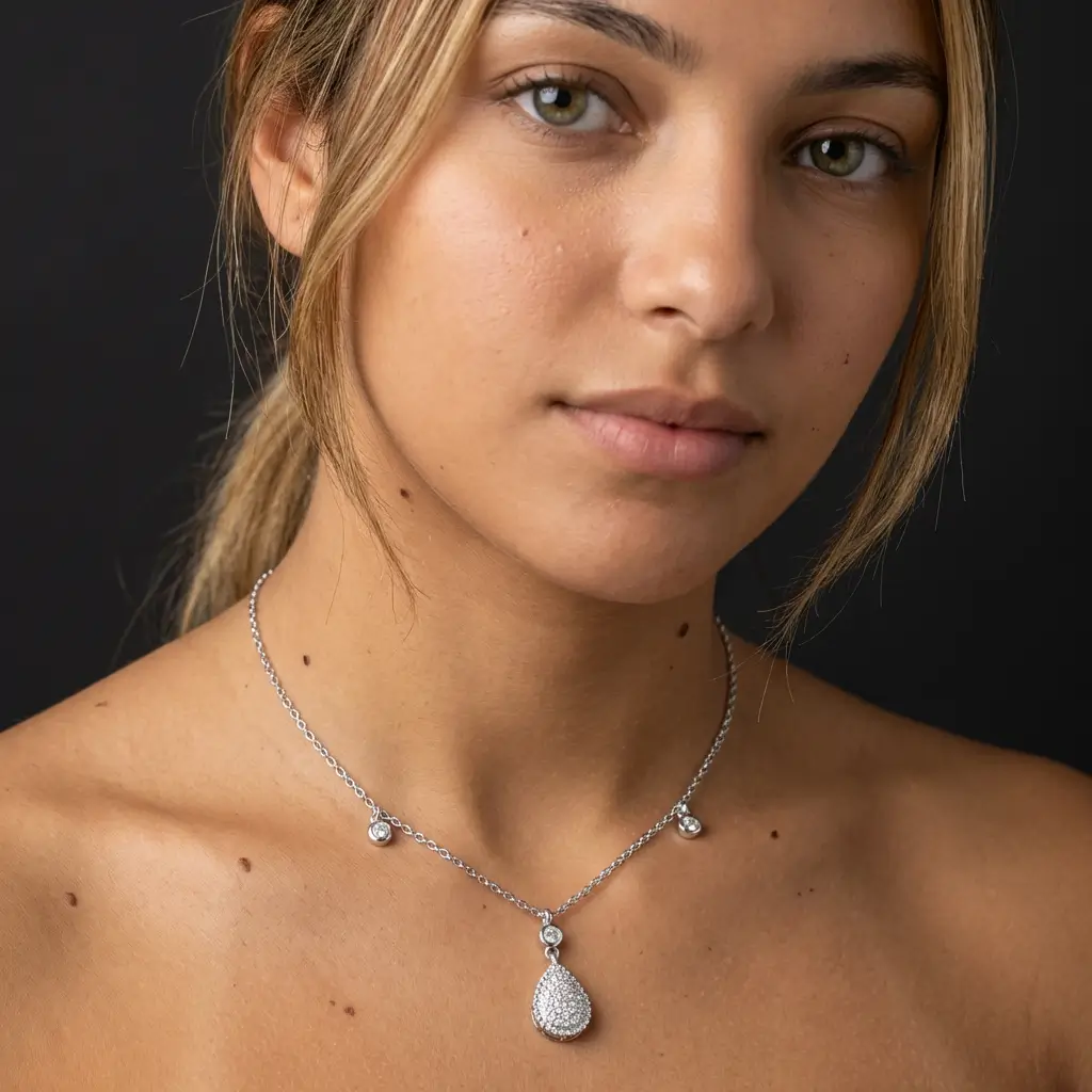 Collier Argent Astoria – Image 2