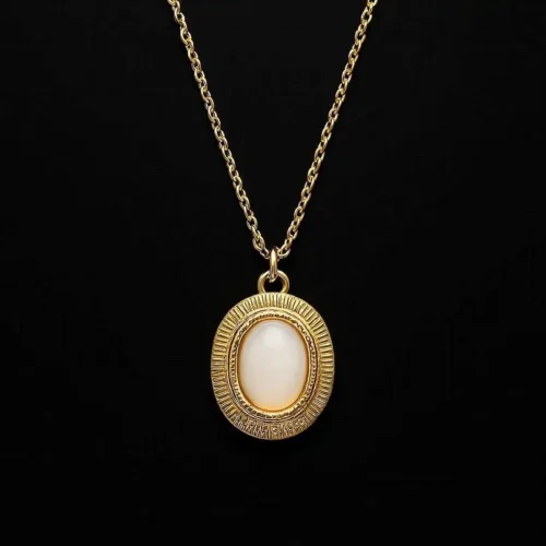 Collier Jade Blanc