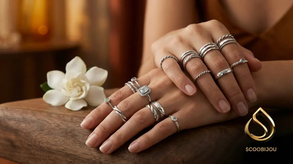 Acheter Bagues en Ligne au Maroc - Argent 925 & Acier Inoxydable