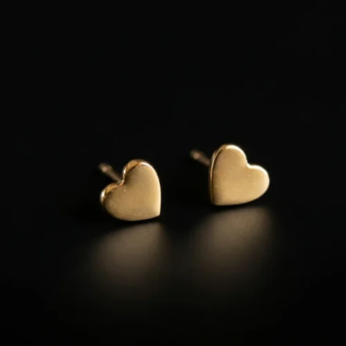 Boucles Gold Heart