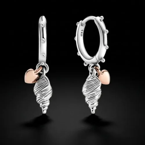 Boucles d'Oreilles Shell