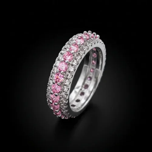 Bague Pink Flow