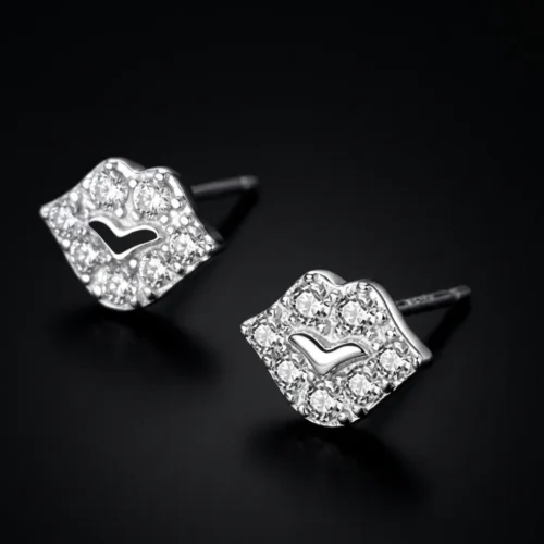 Boucles d'oreilles Lips