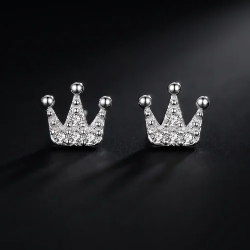 Boucles d'oreilles Crowny