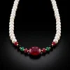 Collier Sultana RUBIS Or 18K جوهر حر