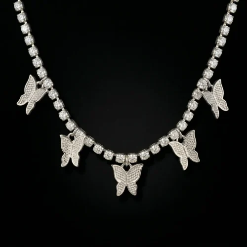 Collier Papillons