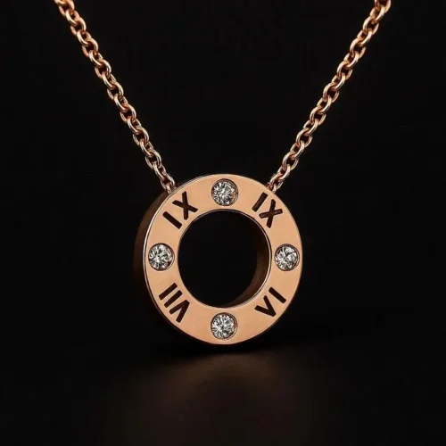 Collier Chronos Rose Gold