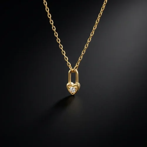 Chaîne Locked Heart