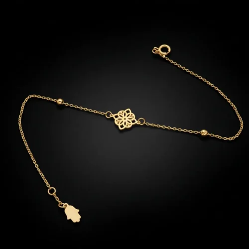 Bracelet 18K Floral
