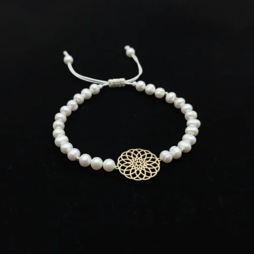 Bracelet Rosace Or 18K Jouher